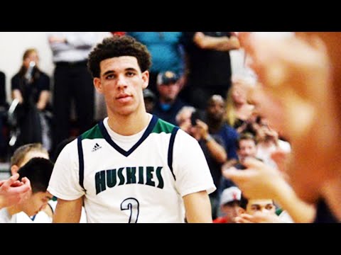 Lonzo Ball HIGH SCHOOL SENIOR YEAR SCORING HIGHLIGHTS: #1 PG in the NATION Final High School Season