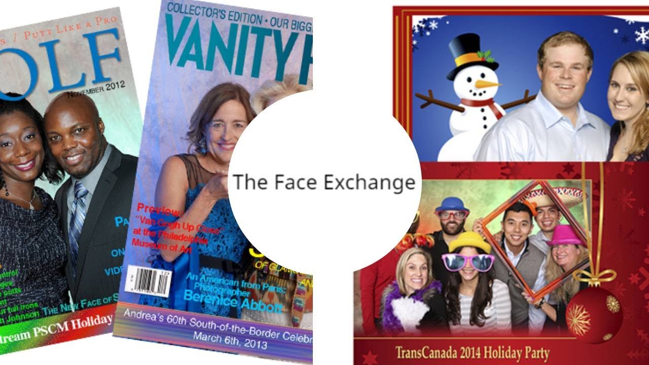 Promotional video thumbnail 1 for The Face Exchange - Photo Booths & More