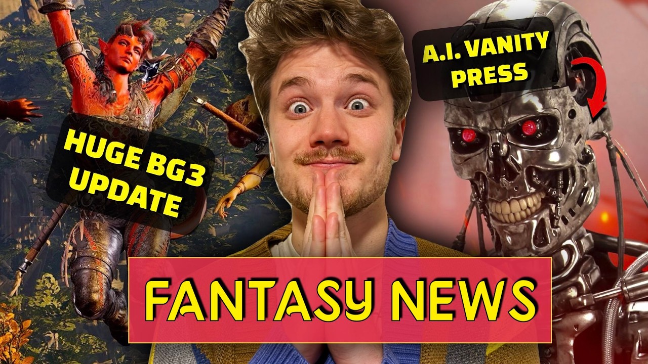 The Dumbest A.I. Company Yet🤖 MASSIVE Baldur's Gate 3 Update! 🐦‍🔥 Best-Selling Manga of 2024! || FN