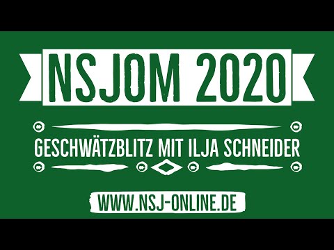 NSJOM 2020: Geschwätzblitz mit IM Ilja Schneider