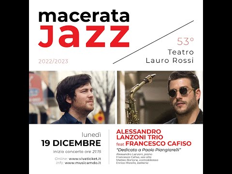 Goodbye Mr. Evans/Just Friends live from Francesco Cafiso and Alessandro Lanzoni  (4K UHD HDR VIDEO)