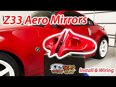 Lucky Labo Install - Z33 Aero Mirrors
