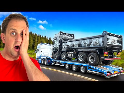 INSANE CUSTOM TIPPER TRUCK COLLECTION | MY FIRST TIPPER LOAD! | #truckertim 
