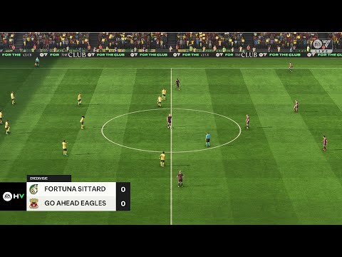 EA Sports FC 25 | Fortuna Sittard vs Go Ahead Eagles - Eredivisie | Gameplay PS5