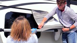 Carefree of Colorado - How To Install a Replacement Simply Shade Window Awning Fabric