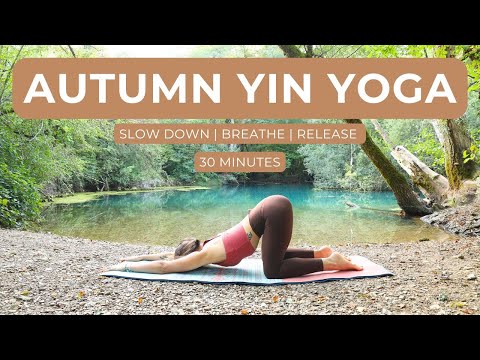 🍁🍂Yin Yoga for Autumn | Release | Slow Down | Breathe | Equinox | Lung & Large Intestine Meridians ✨
