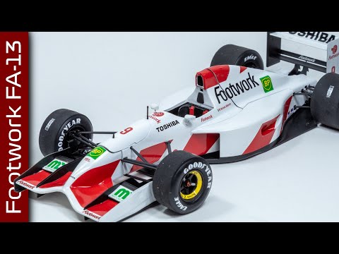 Footwork Arrows FA13 - Michele Alboreto 1992 F1 season (1/20 Fujimi scale model)