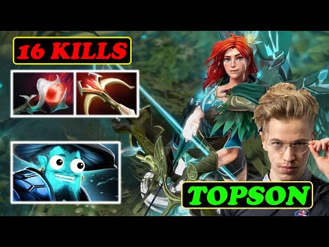 TOPSON INSANE WINDRANGER 2 MEN SHACKLES LIKE A GOD COUNTERING STORM SPIRIT | DOTA2ORBS
