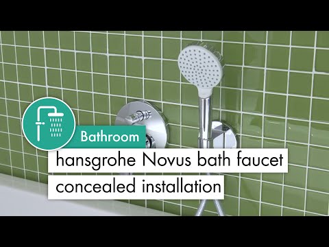 Lifestyle: Single lever bath mixer for concealed installation 1