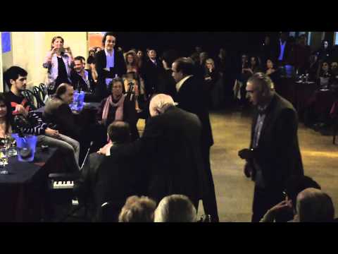 Alberto Podesta 90 años- Claudio Garces con Podesta