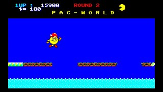 Sharp X1 Game: Pac-World (198x)