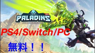 Paladins   初プレイ