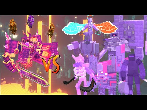Fully Enchanted Ignis vs Bosses in Minecraft 1.19.2