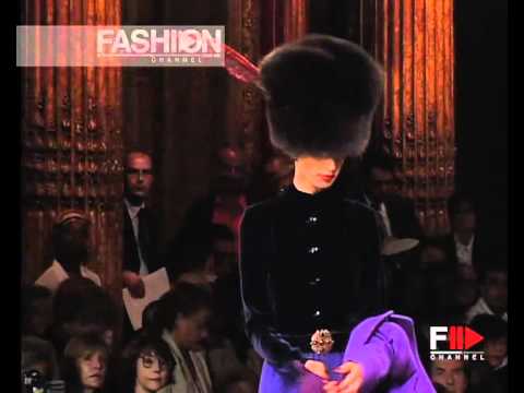 "Yves Saint Laurent" Autumn Winter 2001 2002 2 of 8 haute couture by FashionChannel