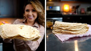 THE ONLY FLOUR TORTILLA RECIPE YOU WILL EVER NEED!