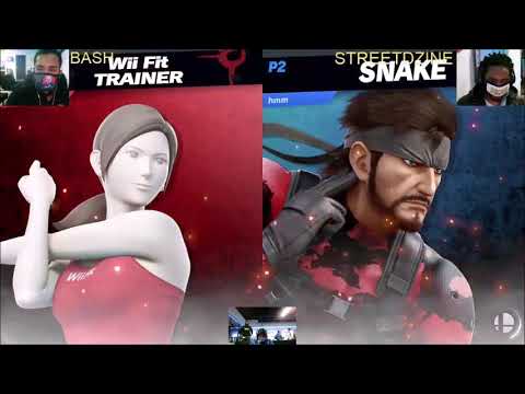 4o4 Ultimate Weekly XXIV - C10| BÄ$H (Wii Fit Trainer) vs RU| StreetDzine (Snake) - Winners Round 1