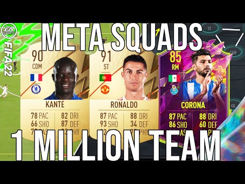 BEST META 1 MILLION COIN TEAM HYBRID SQUAD BUILDER TO GET MORE WINS - FIFA 22