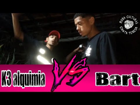 K3 ALQUIMIA VS BART GRANDE FINAL!!! RODA CULTURAL CANTA TERESA A VOLTA EDIÇÃO 3