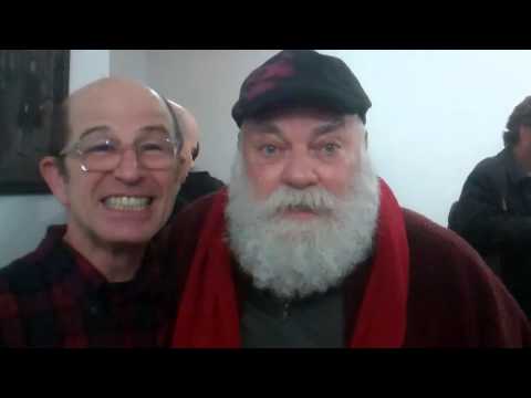 The Great Actor Everett Quinton with the Great Painter Larry Camp