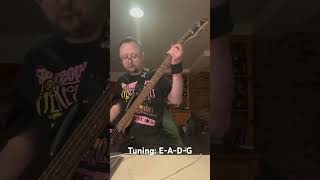 Pedalpusher by Stereophonics (bass cover)