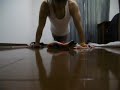 腕立て500回+アブローラー285回 500 Push ups in one set #76