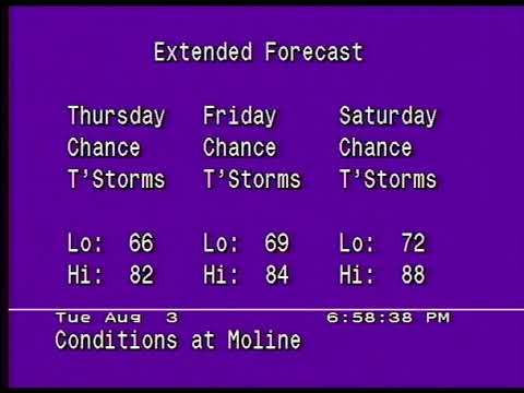 WeatherStar Jr data test 3