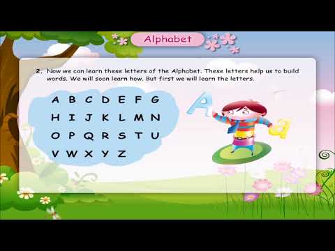 Alphabet | Kriti Educational Videos class-1