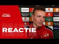 Clasie: 'Fantastische prestatie, maar blijven nuchter' | Reactie