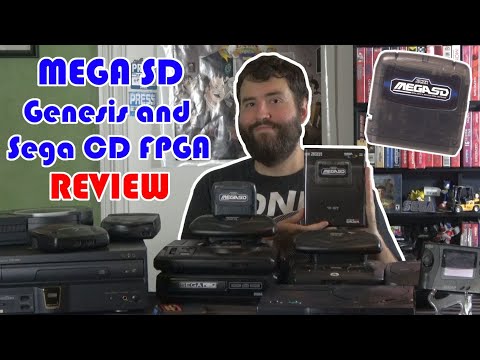 Mega SD Review - Genesis, SMS, 32X, & Sega CD Flash Cart! - Adam Koralik