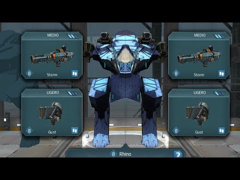 Wars Robots-[]"Rhino"-Storm-Gust//Gameplay