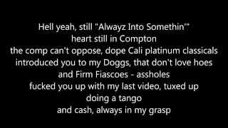 Dr. Dre ft. Hittman - Light speed (lyrics)