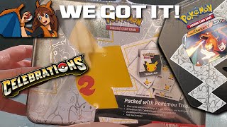 THROW IT IN THE POOL - Opening a Pokemon Celebrations Collector Chest and Lance's Charizard V Tin! by Flammable Lizard