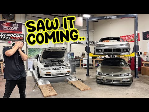 SR20DE+T Silvia hits the DYNO! And it didn’t last long..