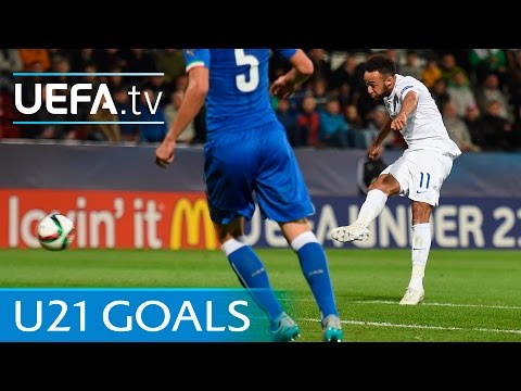 England Under-21 goals since 2007