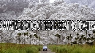 5 AMAZING Photos of People Escaping DISASTERS | Top 5 Countdown