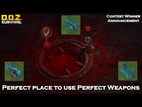 Perfect place to use Perfect Weapons (Giveaway Winner Announcement)- Dawn of Zombies: Survival