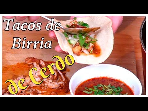 Descubre el Secreto de una Deliciosa Birria de Cerdo. Paso a Paso!