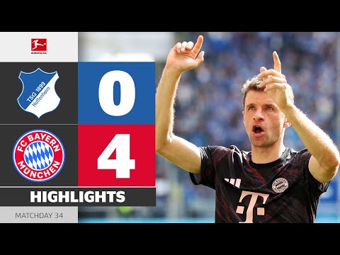 TSG Turn - und Sportgemeinschaft Hoffenheim Sinsheim 0-4 FC Bayern München