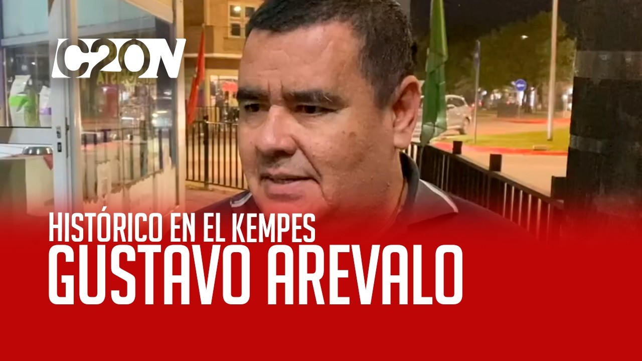 C20 Noticias | Histórico en el Kempes - Gustavo Arevalo