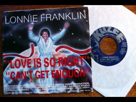 Lonnie Franklin - Can't Get Enough (198X) [Rare Boogie-Funk]