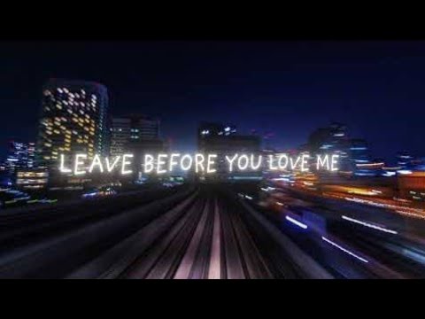 Zayn,Marshmello - Leave Before You Love Me