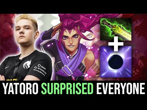 Yatoro SURPRISED Everyone with EBlade + Mana Void COMBO