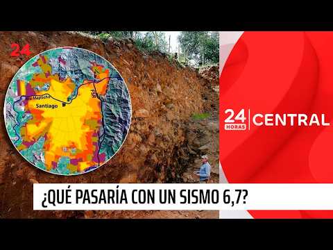 Falla de San Ramón: ¿Qué pasaría con un sismo 6,7? | 24 Horas TVN Chile
