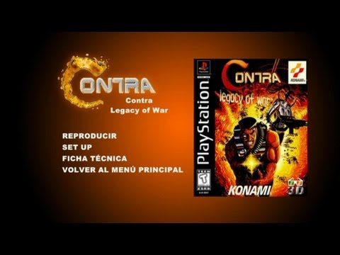 contra - legacy of war sony playstation rom