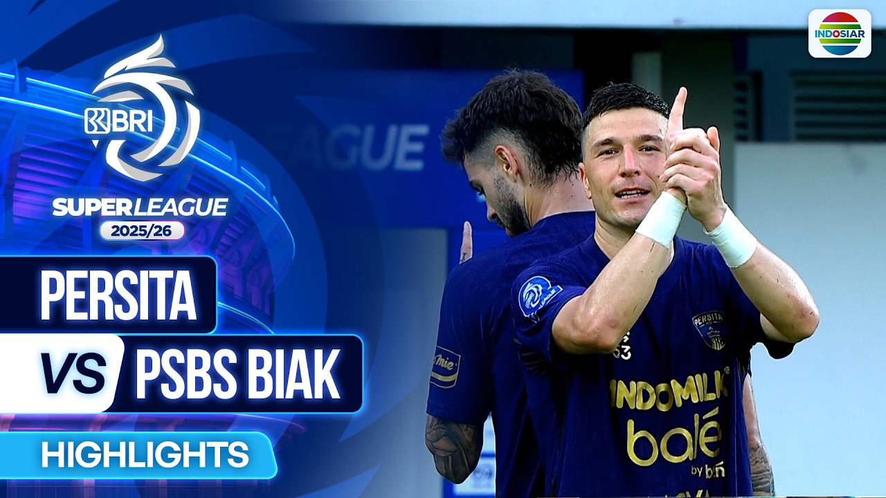 Persita Tangerang vs PSBS Biak Highlights
