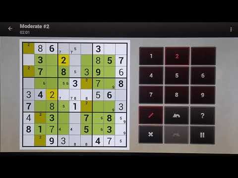 Sudoku Solver -  Watch As I Solve A Medium Level Square Sudoku Puzzle #2