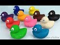 Play Dough Ducks with Shapes Cookie Cutters
