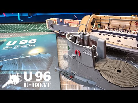 Build the 1:48 Scale U96 U-Boat - Pack 24 - Stages 93-96