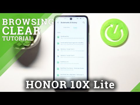 How to Clear Browser Data in HONOR 10X Lite – Erase Browsing History