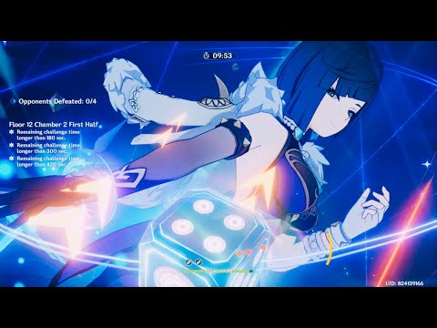 Spiral Abyss(3.3) Speedrun Floor12(All) : 200s | Continuous run | KutsuTØ